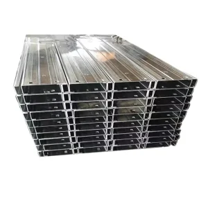 Factory’s High-quality Galvanized Steel Pillars Purlins and C-shaped Steel Channels