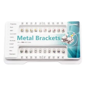 Fashion Teeth Braces Ortodoncia Dental Orthodontics Metal Bracket Orthodontic Braces ROTH 022 HOOK Odontologia