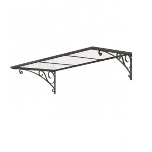 Fashionable Galvanized Steel Frame DIY Polycarbonate Door Awning Canopy