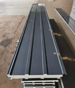 Fast Assembly Interlocking Aluminum PU Sandwich Board Water Fire Resistant for Modular Quick Build