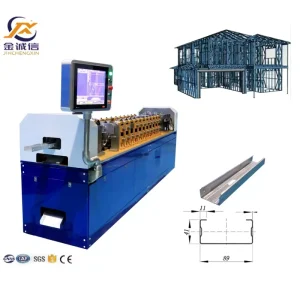 Fast Delivery LGS C89 Light Gauge Steel Machines Studs Tracks Joists Frame Roll Forming Machine for Villa House