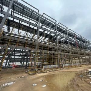 Fast Installation Modular H Section Steel Workshop Prefabricated Industrial Building CE ISO 9001