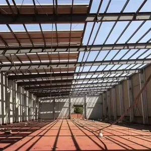 Fast Installation Steel Structure Workshop for Industrial Plant and Fabrication Facility