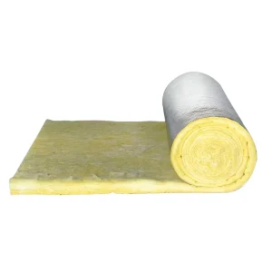 Fiberglass Insulation Glass Wool Roll with 10-48kg/m Density Hydrophobic 98% 5-Year Warranty