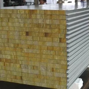 Fire Proof Sound Proof Rock Wool Sandwich Wall and Roof Panel Reorder