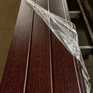 Fire Resistant Heat Insulated Corrugated Color Steel Sandwich Panel Outdoor Board for Construction Roofing