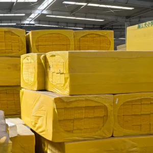 Fire Resistant Rock Wool Insulated Sandwich Panel with Corrugated Steel Surface for Exterior Wall