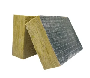 Fire Resistant Sandwich Panels Roof Rock Wool Heat Preservation Rock Wool Board Economical Rock Wool with Aluminum Foil