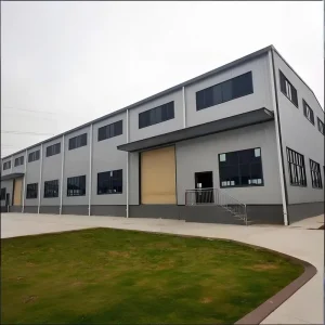 Fire Resistant Steel Structure Workshop for Welding and Metalworking Supported by Factory direct Engineering Service