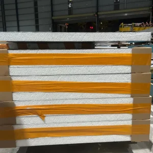 Fireproof Eco Friendly Rock Wool Sandwich Panel with Insulation and Soundproofing for Warehouse Cold Room and Hotel Use