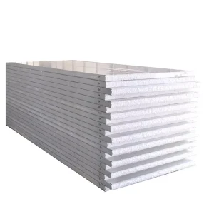Fireproof Foam Sandwich Wall Panels Lightweight Eps Metal Aluminum Wall Panels Cladding