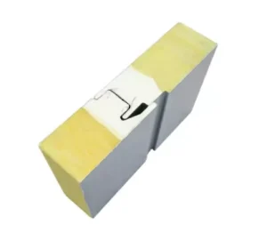 Fireproof Glass Wool Insulated Steel Sandwich Panel for Workshop Roofing and Wall Construction