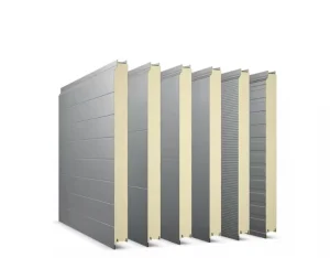 Fireproof Modern Sandwich Panel with PIR B1 Fire Rating Steel Surface Multiple Thickness Options for Warehouse & Building
