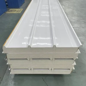 Fireproof PU Insulated Sandwich Panels Siding Panels Exterior Wall with 50/75mm Insulation Roof Panel for Cold Room Wall