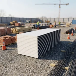Fireproof Thermal Polyurethane EPS Polystyrene PU PIR PUR Puf Rock Wool Sandwich Panels for Wall