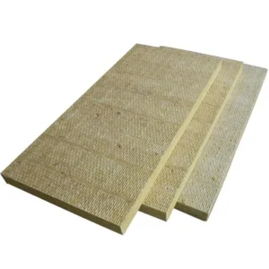 Fireproof Waterproof Mineral Fiber Rock Wool Manufacturer in China 50mm-100mm Thick Bare Rock Wool Boards