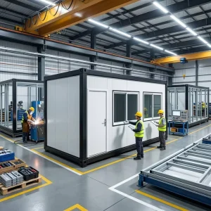 Flat Pack Container House 20ft Prefab Container House Prefabricated Steel Container House Short term Accommodation