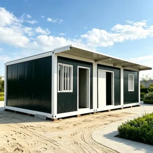Flat Pack Container House Mobile Detachable 10ft 20ft 40ft Low Cost Home Modular Prefabricated Containers Houses