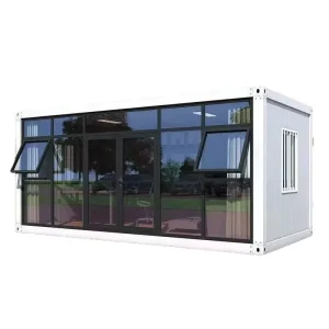 Flat Pack Container House No Welding Modular Shop for Hair Salon Barbershop and Beauty Studio Retail