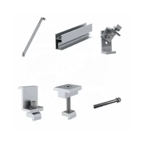 Flat Roof PV Solar Panel Mounting Installation Solution
