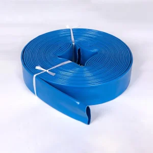 Flexible Flat Discharge Hose Made of PVC for Farm Irrigation and Water Transfer Layflat Pump Hose Water Discharge Hose