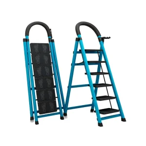 Folding 6 Steps Ladder Living Room Ladder Shelves Outdoor Garden Pruning Climbing SS Ladder