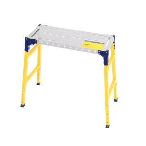 Folding Steel Step Ladder with Telescopic Feature for Workshop Use