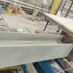 Food Grade Isophthalic FRP H Beam Smooth Fiberglass I Shape Bar For Food Workshop Equipment Support