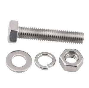 For Steel Plain Finish A325 A307 A320 Grade Heavy Hex Construction Bolts M20 M24 High Strength Class 10.9 12.9