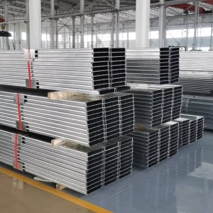 For Warehouse and Prefabricated Building Project Steel Frame Easy to Assemble Maintainable Q235B Steel Material Steel C Channel