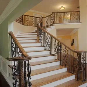 Forged Steel Wrought Iron Railing Handrail Balustrade