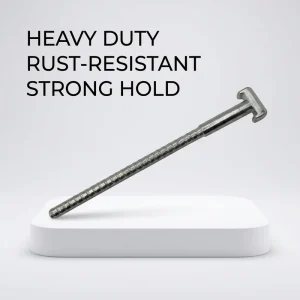 Forged T Head Tie Rod With Anti Rust Precise Thread Easy Installation Time Saving Hardware for Metro Foundation Construction