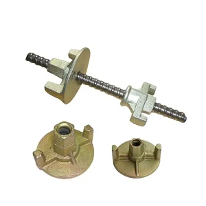 Formwork Tie Rod Construction Steel Accessories Galvanized Steel Formwork 15 17mm Tie Rod