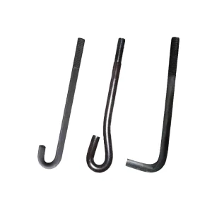 Foundation Anchor Bolts J type L type Plate Type Embedded Anchor Bolts