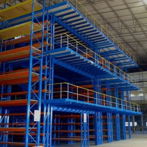 Free Combination Unit Structure Low Clearance Workshop Spare Component Inventory Multi Tier Mezzanine Floor Racking Cold Steel