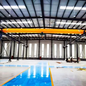 Freestanding Model Track Traveling Monorail Bridge Cranes 5T for Lifting Goods