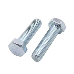 Full-threaded Hexagonal Head Bolt M6-M36 Carton Steel DIN933 HEX Bolts Grade 8.8/10.9