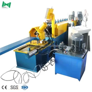 Fully Automatic C Section Rack Beam Roll Forming Machine for Logistics Warehousing