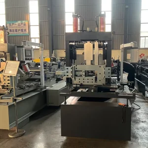 Fully Automatic CZ Purlin Roll Forming Machine for Steel Structure Warehouse Workshop Prefabricated Building