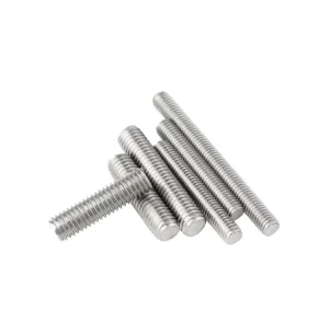Fully Threaded Rod Stainless 304 All Thread Stud Bar for Construction Steel Structure Connection Assembly Hardware Fastener Kit