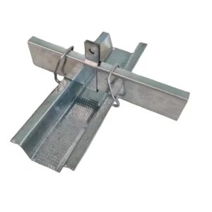 Furring Omega Channel Light Steel Keel Profile GI Drywall Partition Ceiling Components