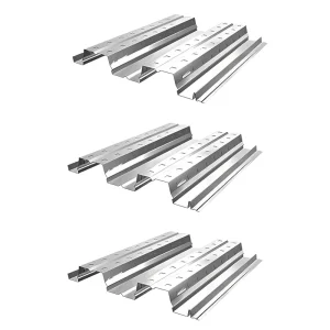 G550 Smooth Surface Corrugated Galvanized Steel Metal Floor Decking Sheets for Warehouses