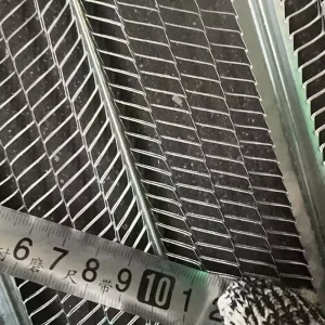 G60 Heavy Galvanized High Ribbed Expanded Metal Rib Lath Mesh Sheets for Ceiling Wall Column Plaster Works