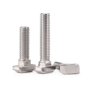 GB 37 T Shape Bolt EU Standard T Bolt for Boat Shaped Stainless Steel Screws Compatible With 20/30/40/45 Series