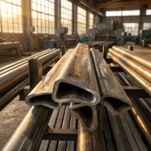 GB/T 3094 Q235B Cold Drawn Triangular Steel Tube / Custom Size Triangle Hollow Section for Furniture Frames