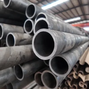 GB T 3639 45# Cold Drawn Seamless Round Steel Tube 2.500×0.188″ Surface Hardness HRC55+ for Textile Guide Roller Custom Size
