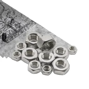 GB6184 M3 M4 M5 M6 Stainless Steel 304 Hexagon Nut Locking Nuts All Metal Insert Hex Self Lock Nut Anti Looser