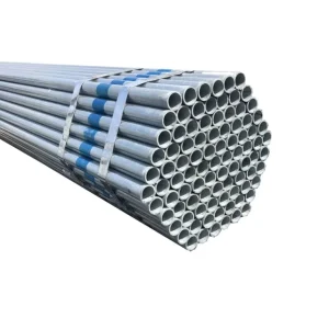 GI Round Pipe Q345 76.1mm OD 2.5mm WT Galvanized Tube for Building Support