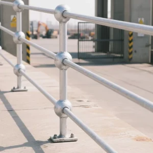 GI Steel Pipe Ball Joint Post, Deck-Mounted Support Column