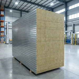 GMP Standard Fireproof Color Coated Steel Sandwich Panel for Hospital Operating Room Clean Room Wall